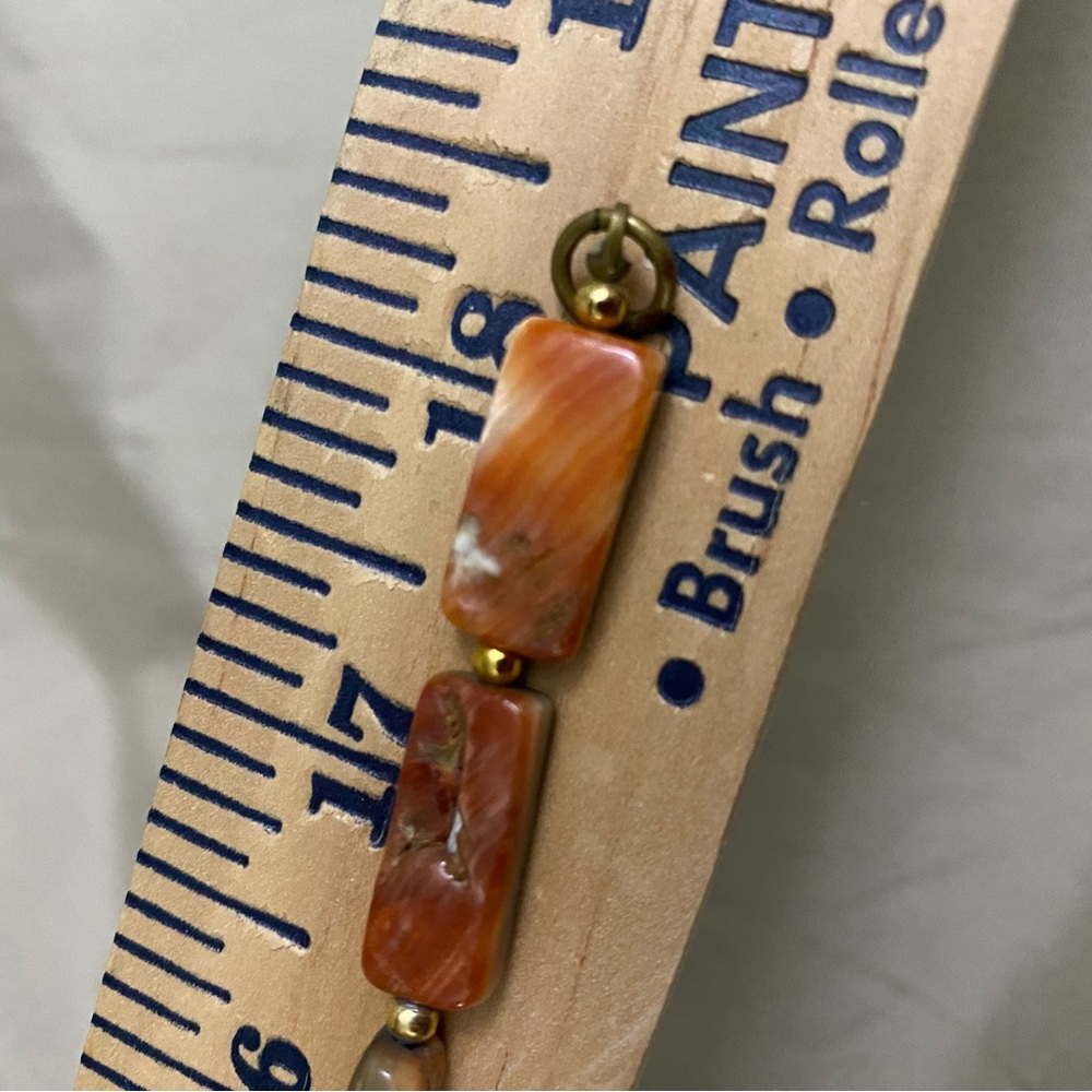 Vintage Elegant Abalone shell beaded Necklace - Picture 15 of 16